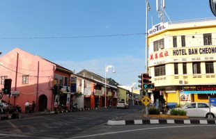 Кангар город на севере Малайзии